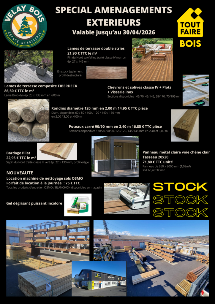 Spécial aménagements extérieurs